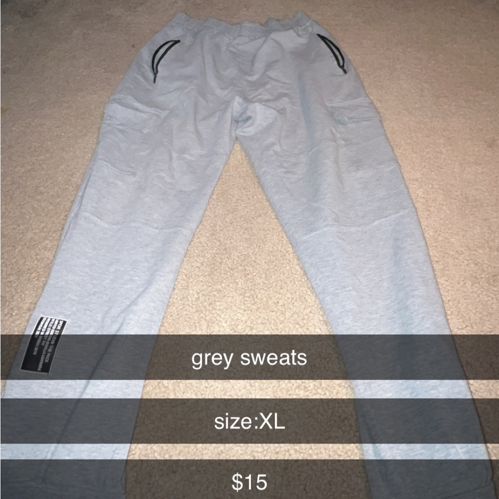 Kids Gray Sweatpants